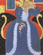 Henri Matisse Lady in Blue (mk35) oil painting on canvas